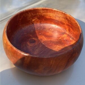 Antique Hawaiian Kamani Wood Bowl